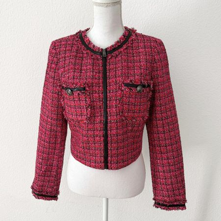 GUESS Veste Rose & Noir - Taille S - NEUF AVEC ETIQUETTE