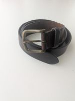 Gürtel Leder braun mit Schnalle Länge 105 cm guter Zustand