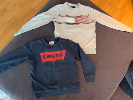 Levis, Tommy Hilfiger Pullover Kinder Junge Gr.128/134