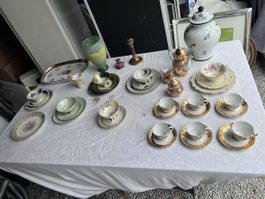 Verschiedene Porzellangeschirr (76)