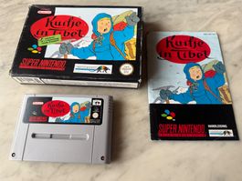 KUIFJE IN TIBET SPIEL FÜR SUPERNINTENDO IN ORIGINALSCHACHTEL