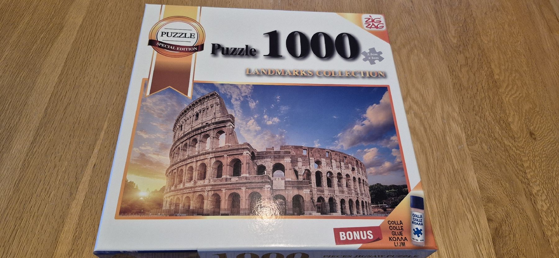 Puzzle: Puzzle 1000 pièces - Colisée Rome – Nuovo (secondo la descrizione) da Moutier venduto da mar_7nrw