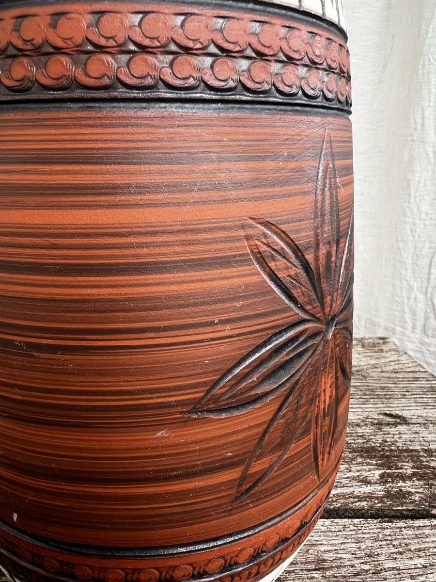 Vasi & Recipienti: Vintage Vase, Decora Sgraffito ceramic – Usato da Oberägeri venduto da Theonose74 5