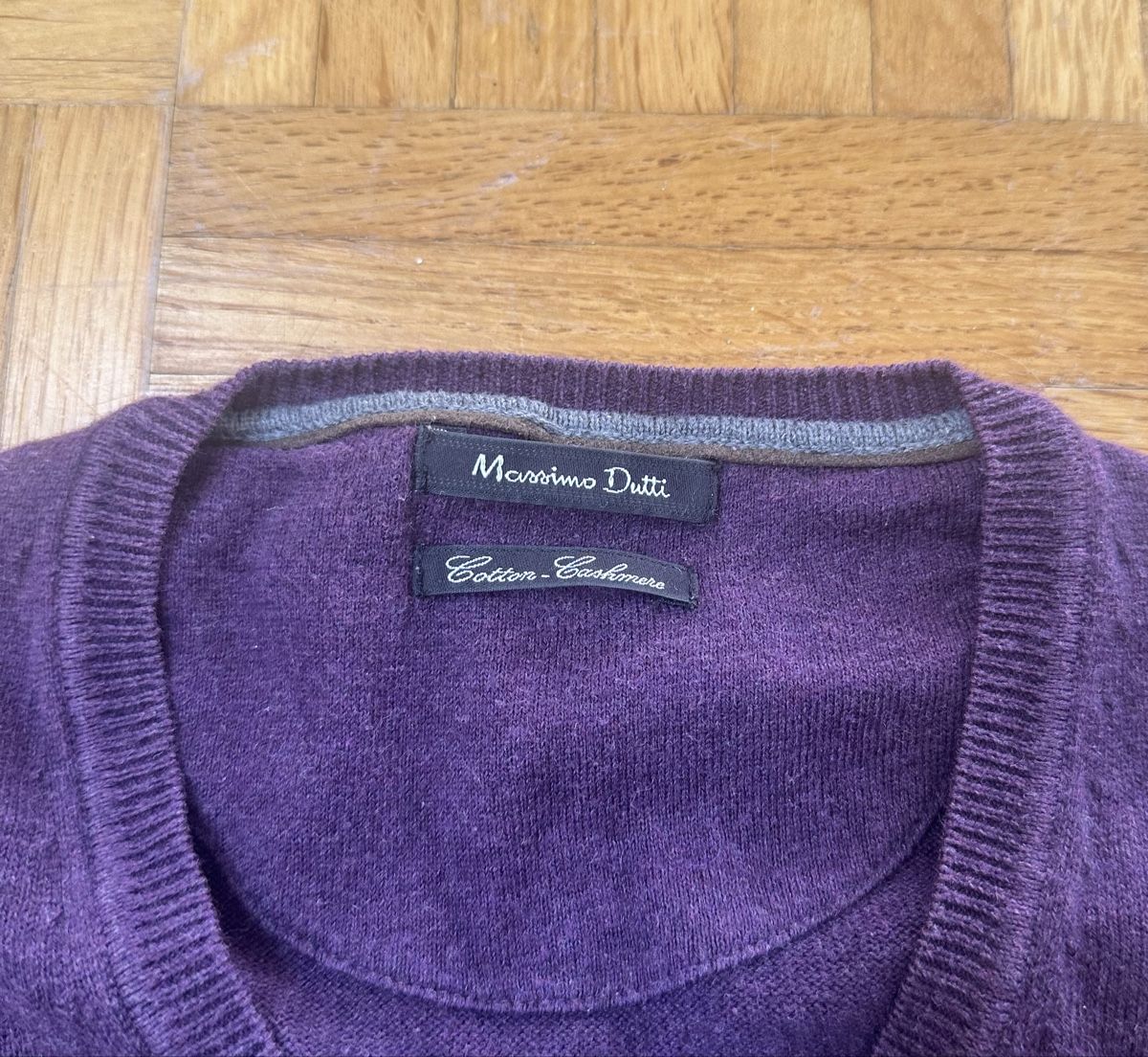 Massimo Dutti Maglioni & Felpe: Massimo Dutti Cotton - Cashmere Pullover lila/violet Gr. M – Usato da Zürich venduto da alex124 1