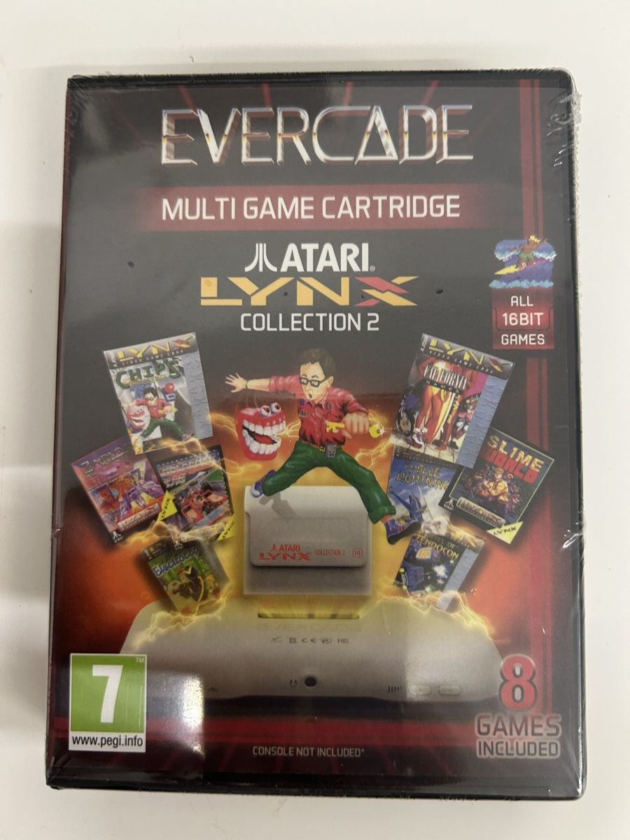 Spiele: Atari Lynx Collection 2 sealed Evercade  – Neu und originalverpackt aus Pully von PongDayOne