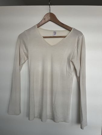 Pull beige coton style intimissimi