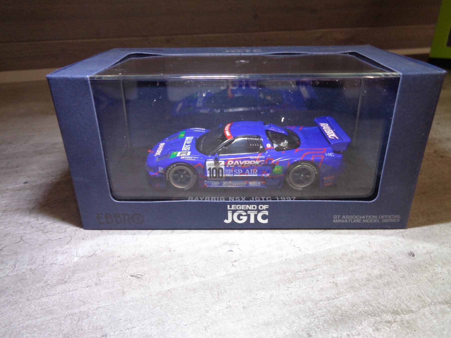 Honda Modellini d'auto: Ebbro 1:43 Honda NSX JGTC 1997 – Nuovo e nell'imballaggio originale da Reconvilier venduto da rallycar 1