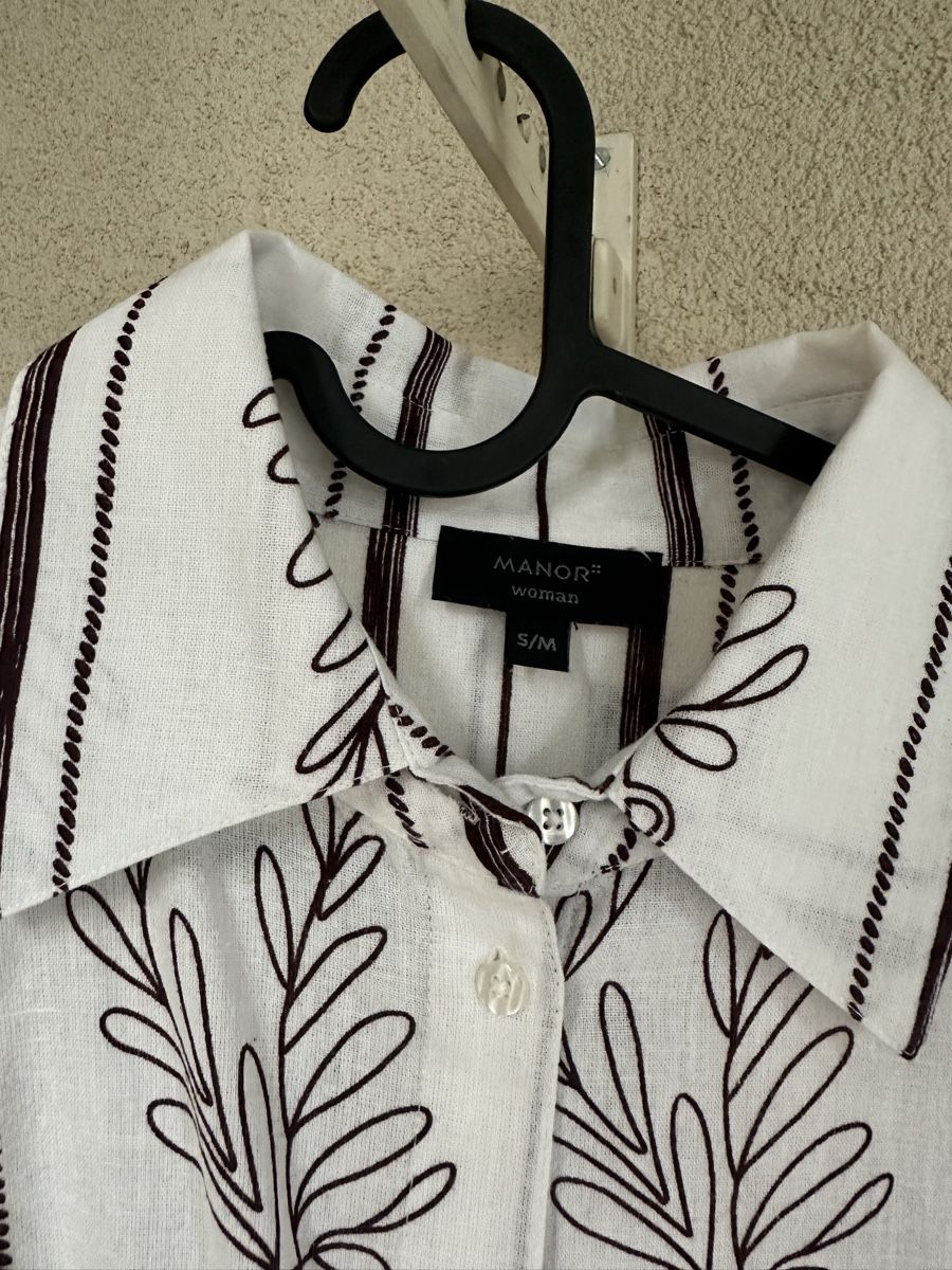 Manor Camicette: Cotton/ Linen Shirt – Usato da Lugano venduto da GGcloset 1