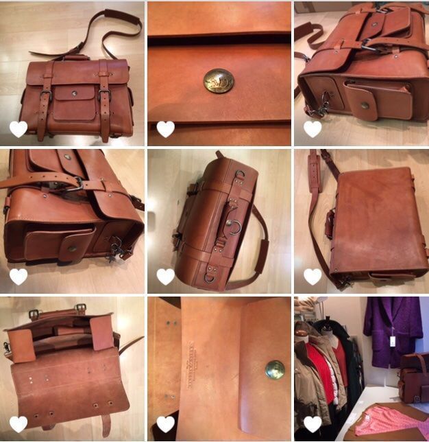 Borse: Kendal & Hyde Co. Leder Tasche satchel – Nuovo e nell'imballaggio originale da Zürich venduto da rar_b2y9 3
