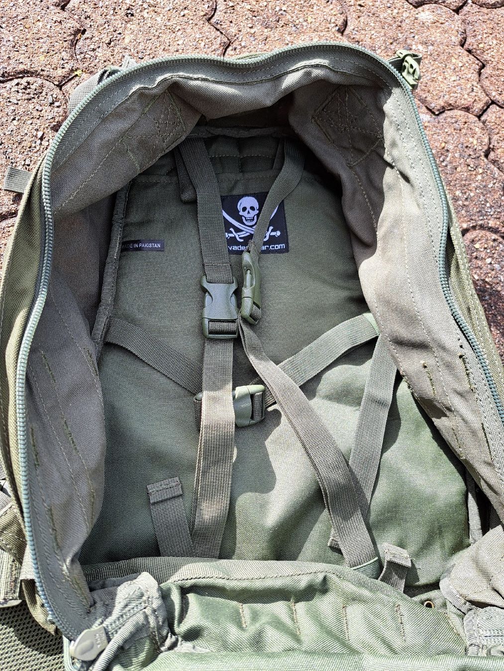 Zaini: Taktischer Rucksack, grün, 25l – Usato da Zufikon venduto da olinielsen 5