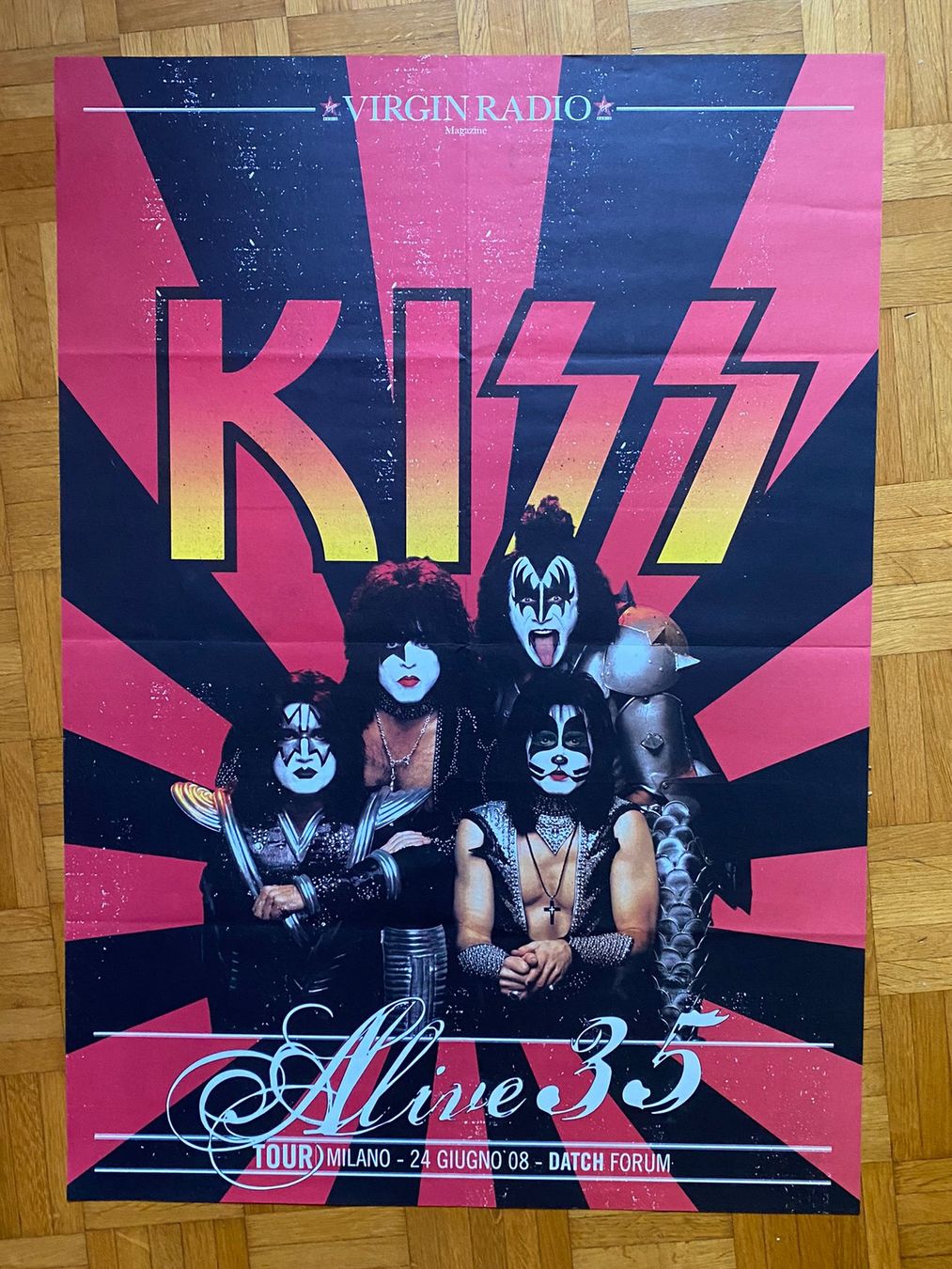 Poster & Bilder: Kiss Poster Plakat – Neu (gemäss Beschreibung) aus Basel von VinylLover68