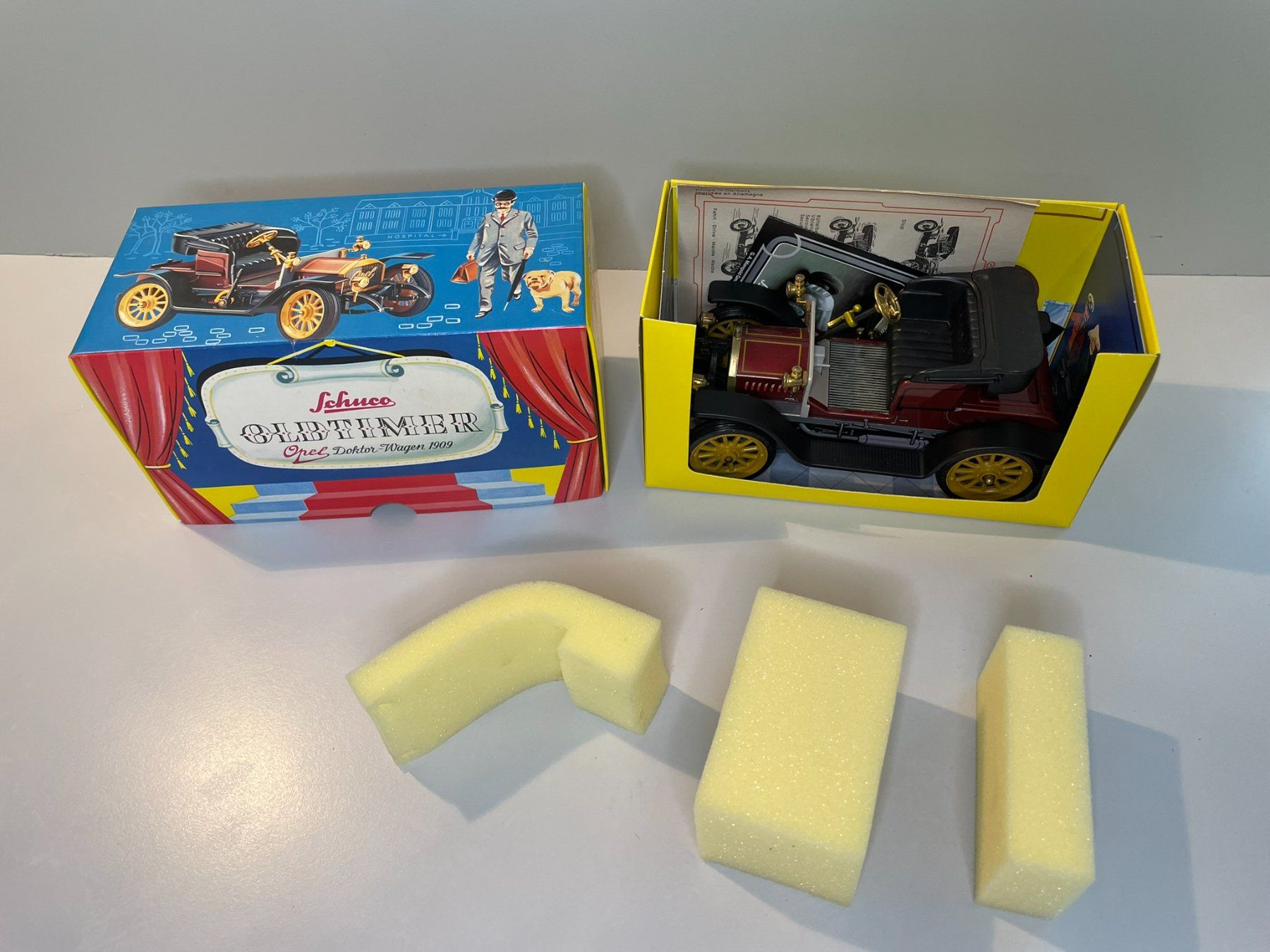 Schuco Modellautos: Schuco Oldtimer Doctor Wagen 1909 – Neu und originalverpackt aus Bättwil von Samuel_Wyss