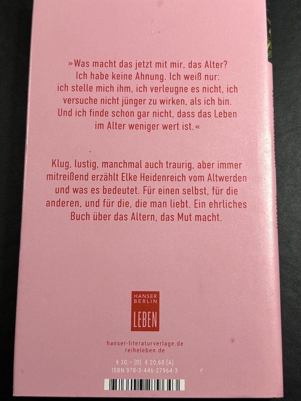 Libri: Buch "Altern" von Elke Heidenreich – Usato da Rütihof venduto da Bashful 2