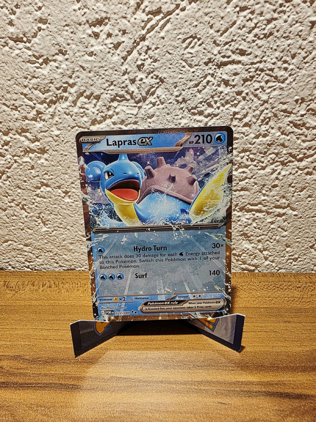 Pokémon Sammelbilder & Trading cards: Lapras EX 022/088 Perfect Order  – Neu (gemäss Beschreibung) aus Turin (Salins) von Meeelll01