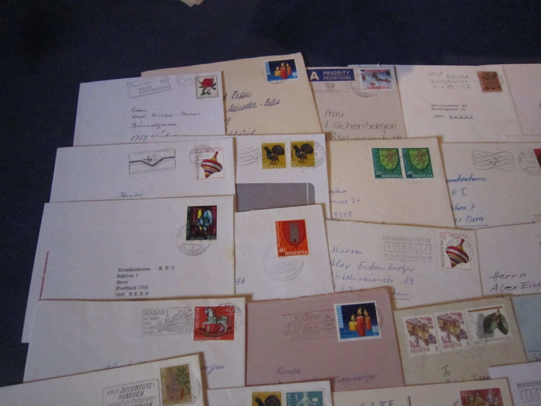 Tutti i francobolli: V1 kleine Sammlung Pro Juventute – Usato da Giubiasco venduto da sal_9j6w 3