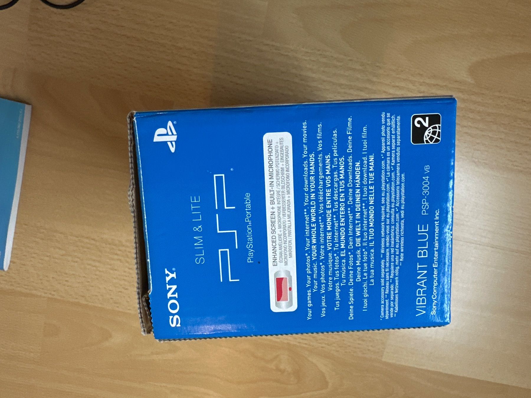 Sony Konsolen: PSP Konsole vibrant blue – Gebraucht aus St.gallen von taduz 5