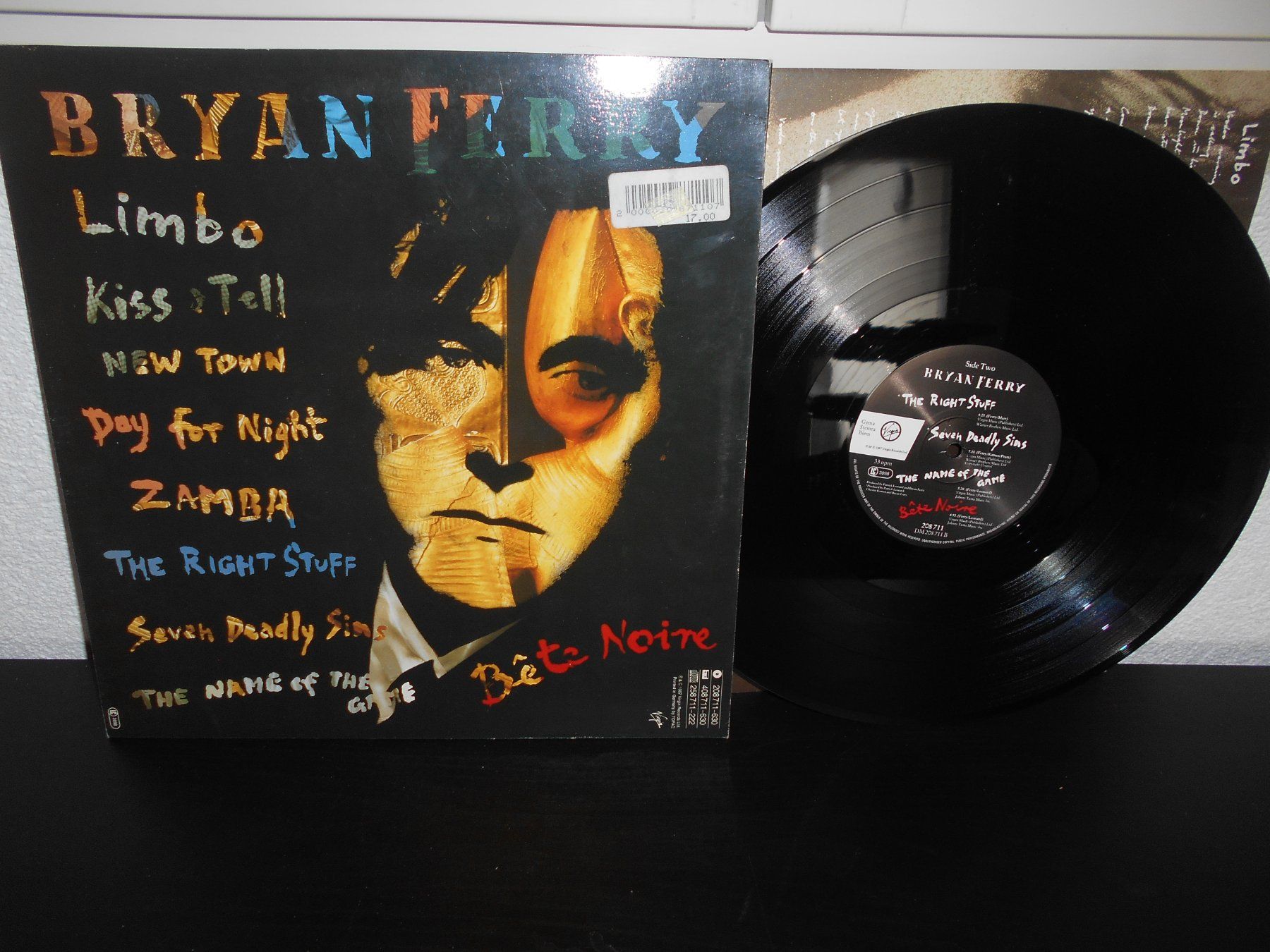 Dischi in vinile: Bryan Ferry – Bête Noire / 1987 – Usato da Aarberg venduto da witchhunter01 1