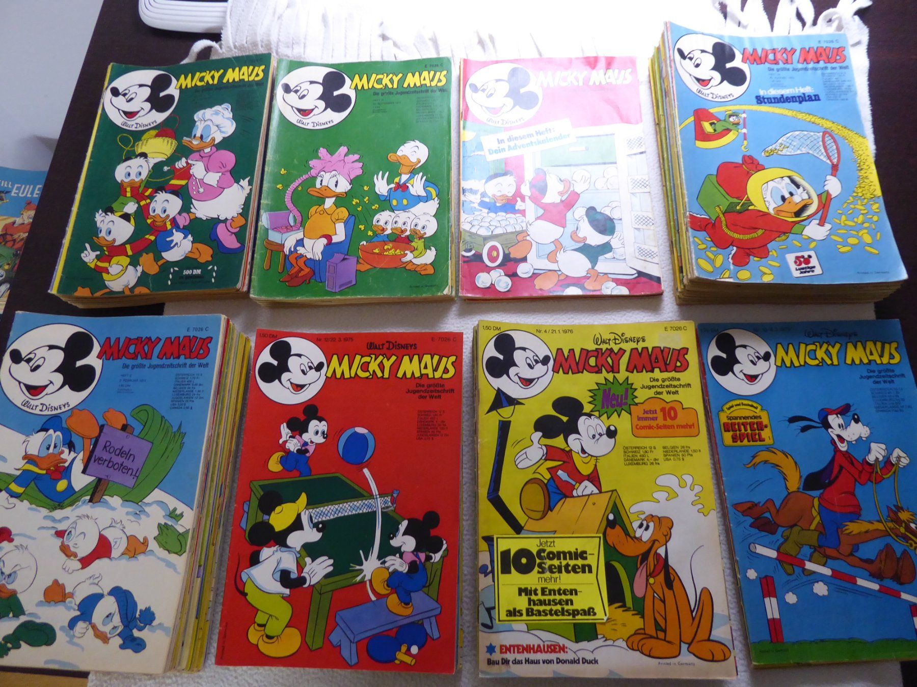 Fumetti: Micky Maus 1970-1976 total 122 Hefte – Usato da Leuggern venduto da Lord_Hagen