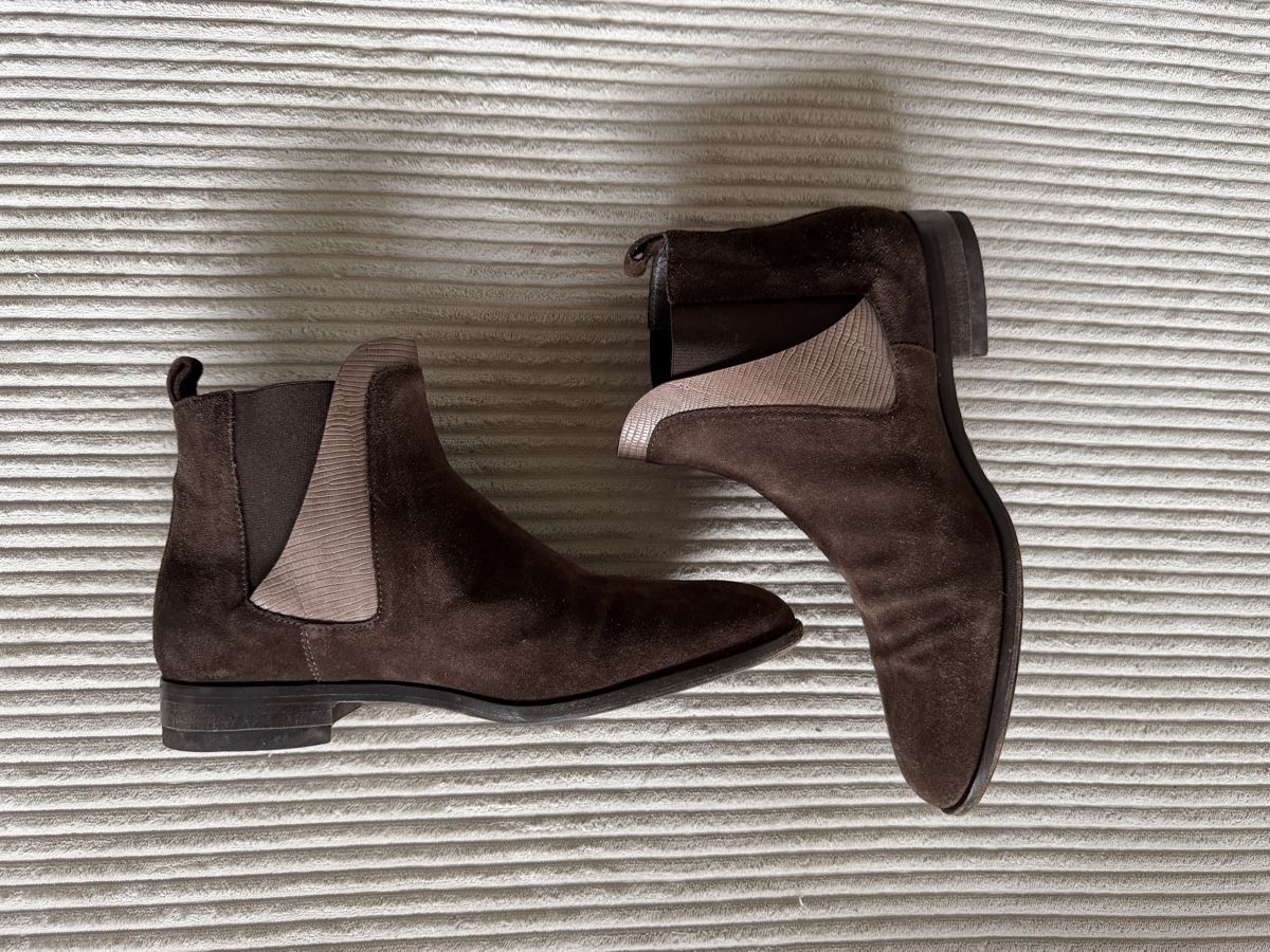 Navyboot Scarpe da donna: Navyboot aus braunem Wildleder 37 – Nuovo (secondo la descrizione) da Aeschi b. Spiez venduto da dar_sjp8