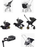 Doona Kindersitz mit Kinderwagenfunktion grau