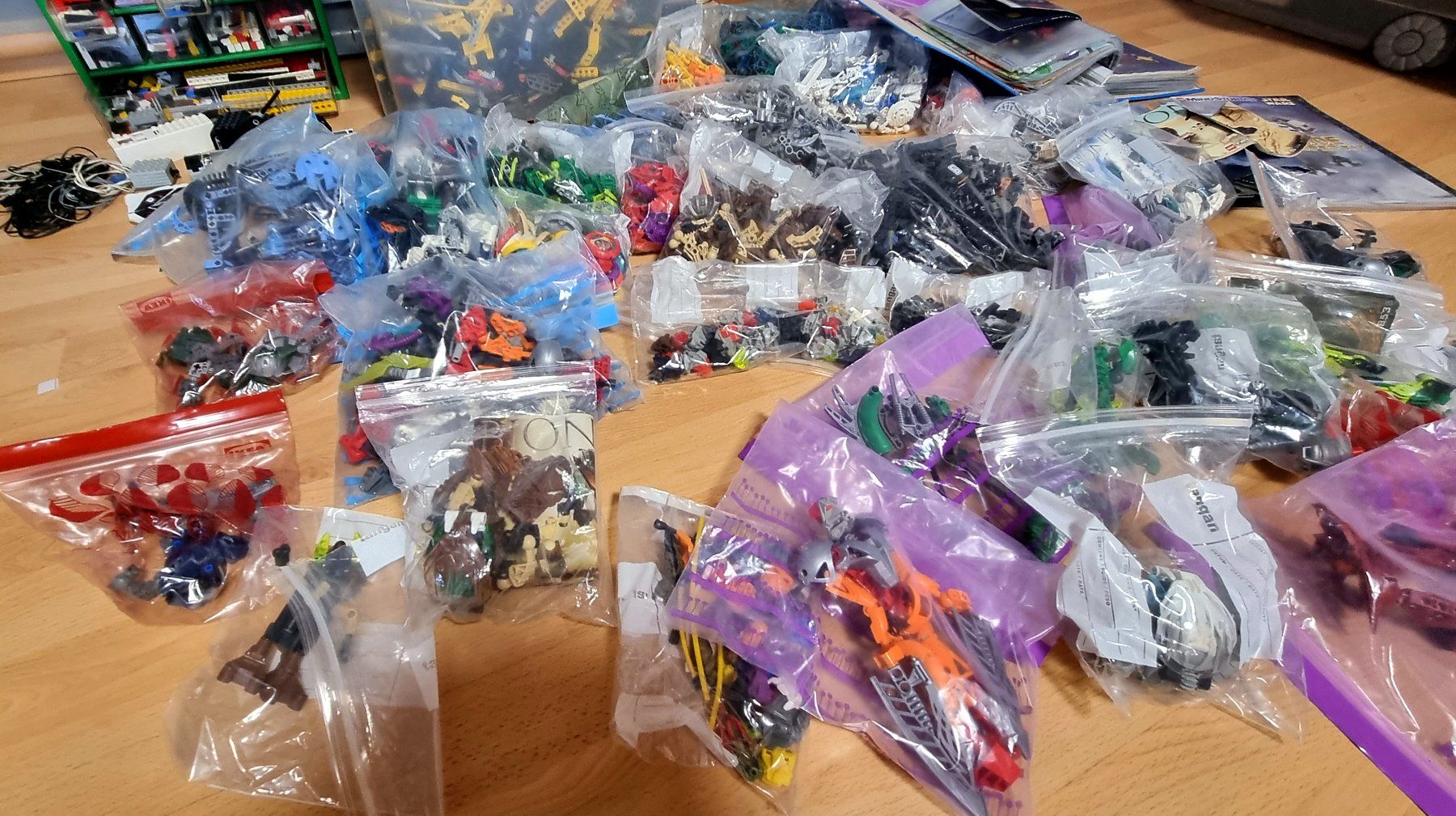 Lego Jeux de construction: Schnäppchen! Lego Konvolut Technics, Bionicle etc. – D'occasion à Effretikon par lenalisa63 8