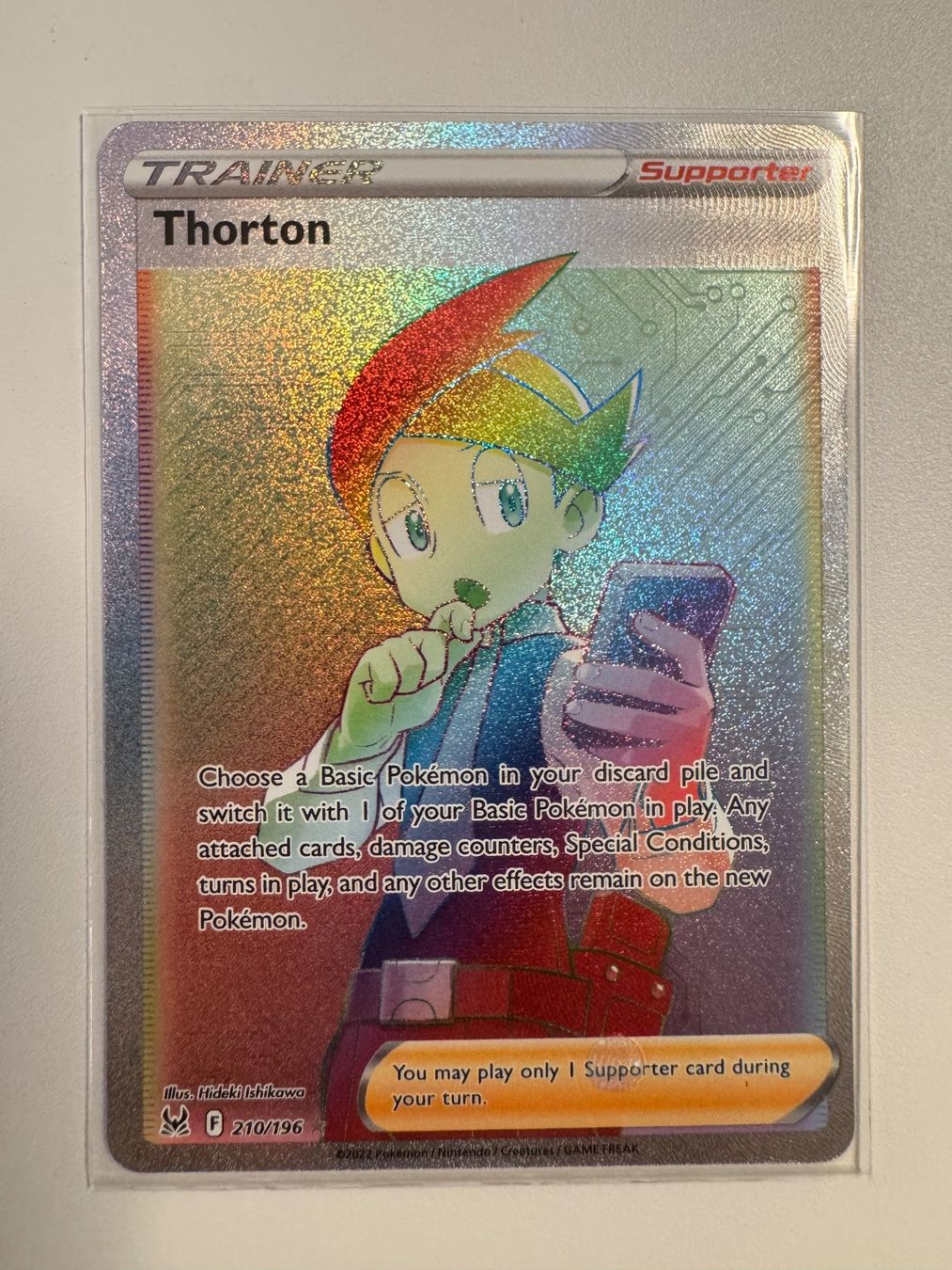 Pokémon Sammelbilder & Trading cards: Thorton Pokemon LOR 210/196 – Neu (gemäss Beschreibung) aus Winterthur von hershanking