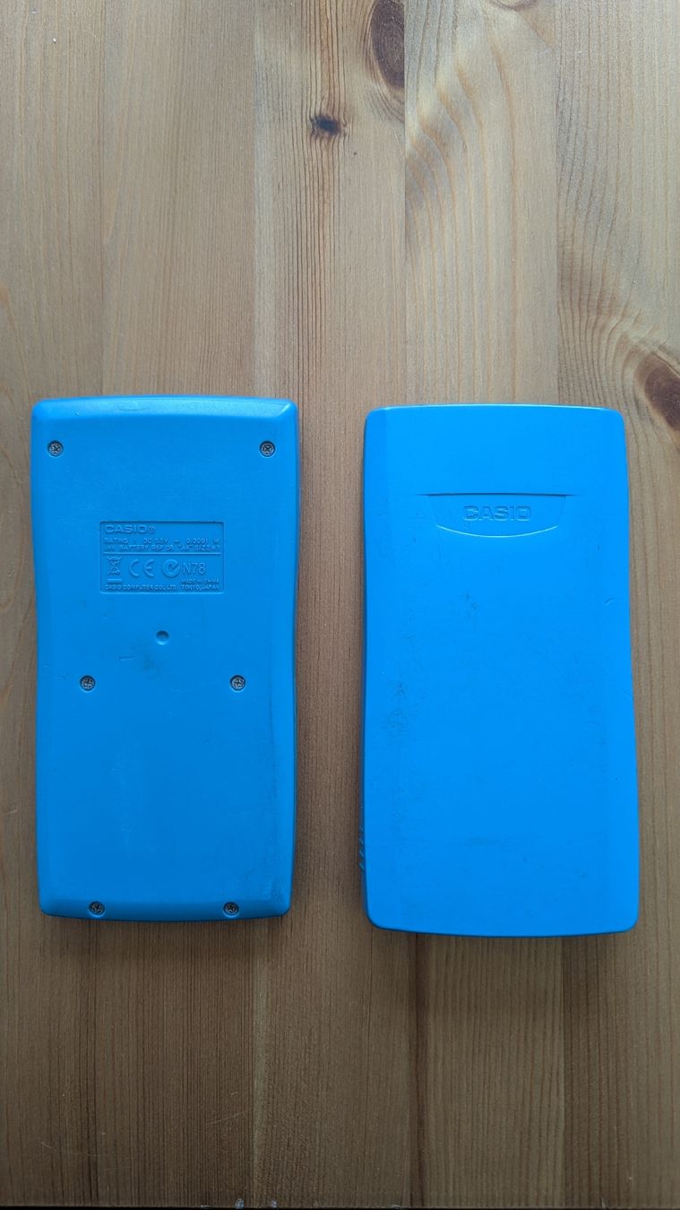 Casio Taschenrechner: Taschenrechner Casio fx-82SX PLUS blau – Gebraucht aus Zürich von tpf_cb58 1