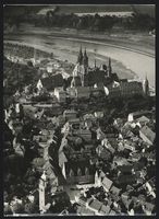 Fotografie Meissen /Elbe, Ortsansicht mi