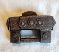Antikes Trickschloss Kastenschloss Eisen Handgeschmiedet