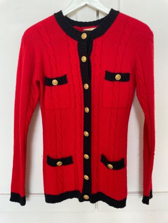 Pull vintage Liz Claiborne 100% laine - Taille S