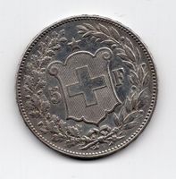 (2311) CH, 5 Franken 1890, vz