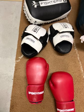 Boxhandschuhe, handpratzen Boxtrainings Utensilien