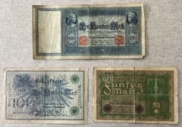 Deutsche Reichsbanknoten  1