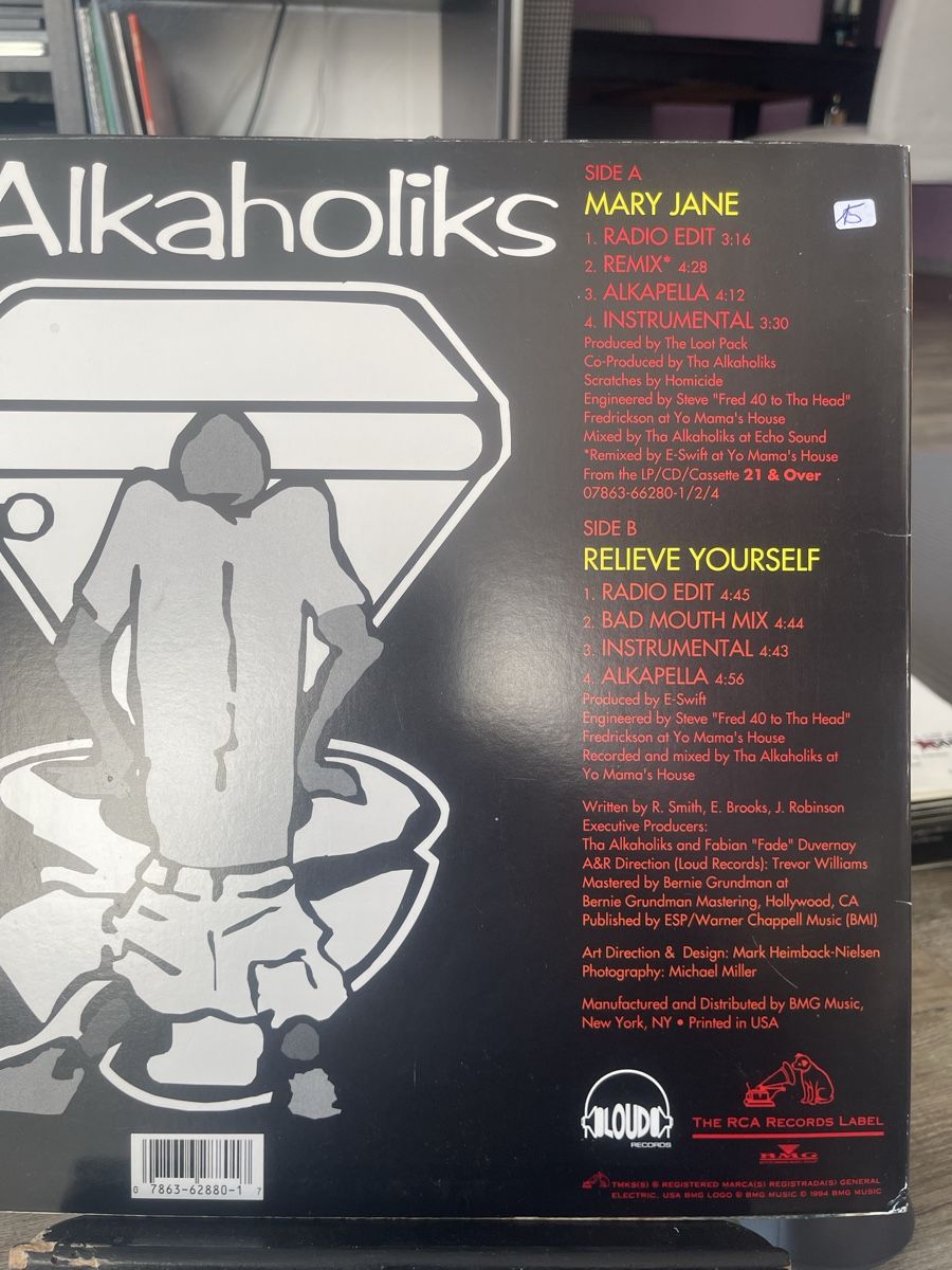 Dischi in vinile: Tha Alkaholiks / Mary jane – Nuovo (secondo la descrizione) da Dagmersellen venduto da stonefinger 1