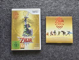 Zelda Skyward Sword sur Wii avec CD musical 25 ans