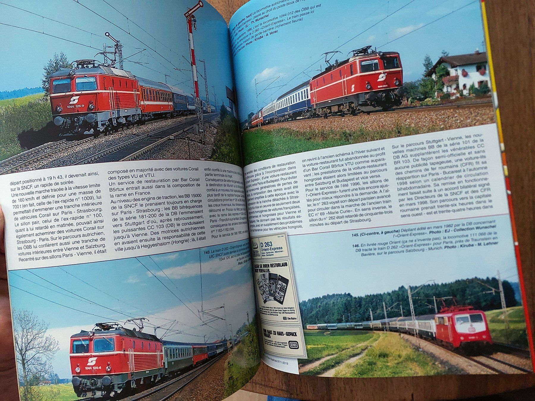 Riviste & Magazine: Le Train - Les Grands Trains Orient Express - CIWL – Usato da Schönenwerd venduto da Steidi 6