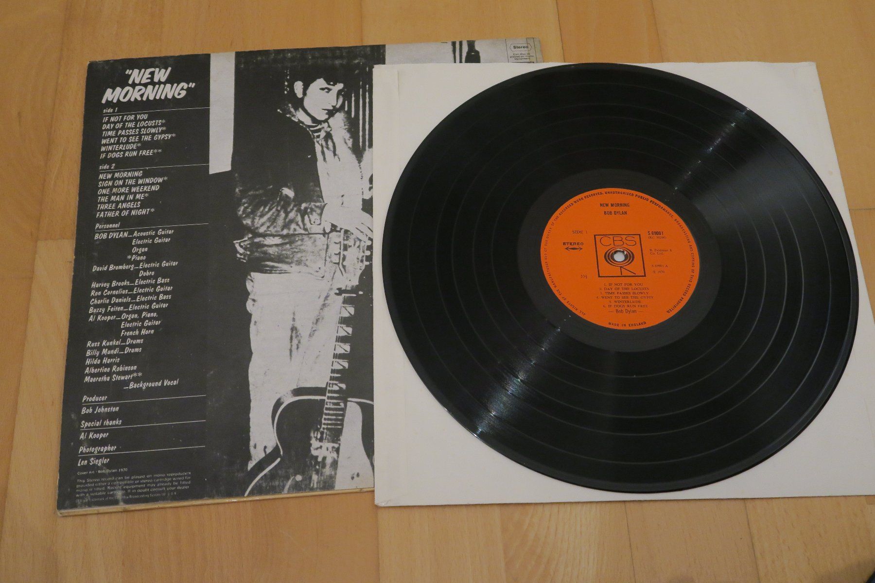 Dischi in vinile: Bob Dylan – New Morning – Usato da Thun venduto da Karibu70 2