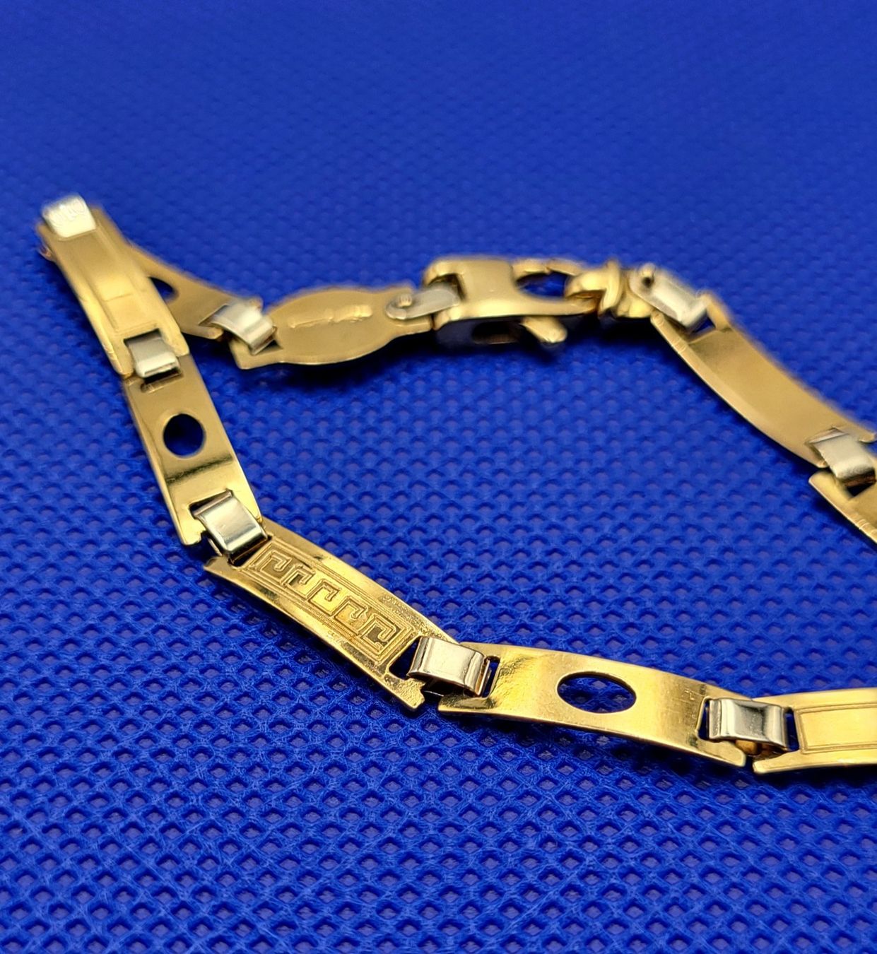 Bracciali & Braccialetti: 18 karat 750 Bicolor Gold Armband – Usato da Wald ZH venduto da Aniade 2