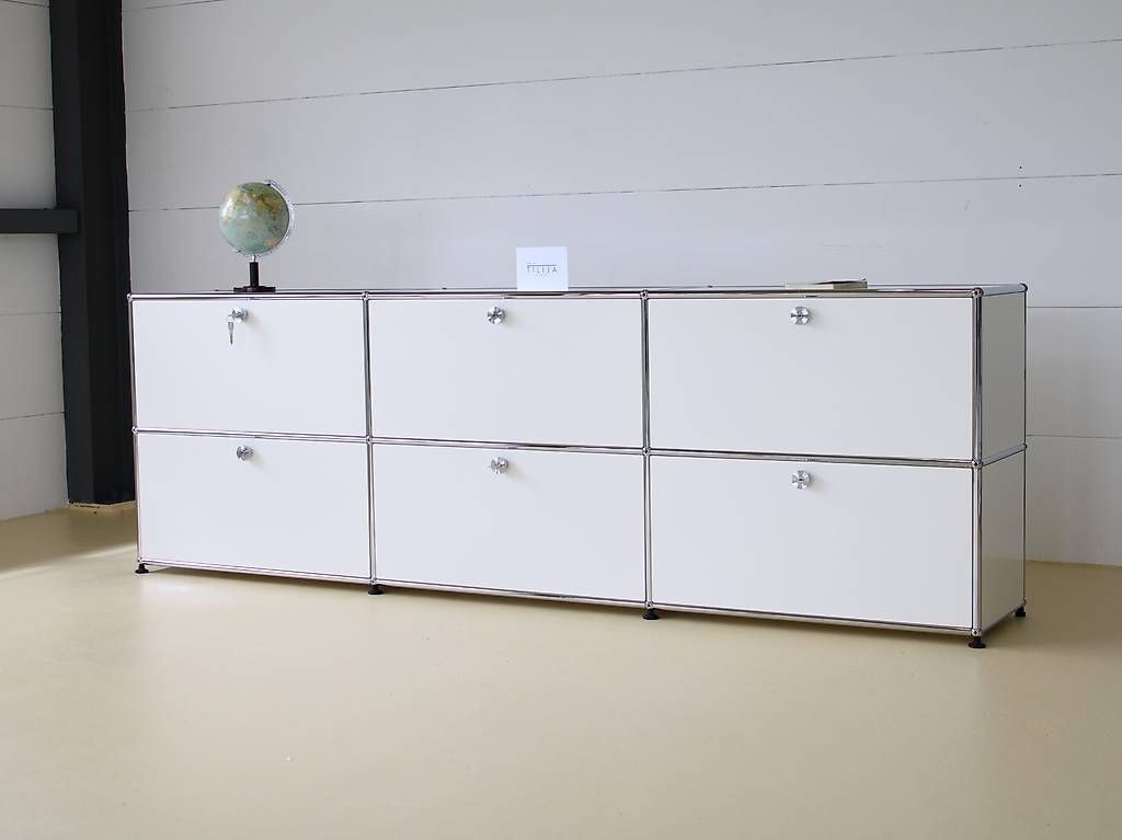 USM Scaffali: USM Sideboard in Reinweiss, neuwertig – Usato da Meinisberg venduto da atelier_TILIJA