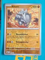 Rihorn - Mew 151 DEUTSCH - Reverse Holo Pokemon