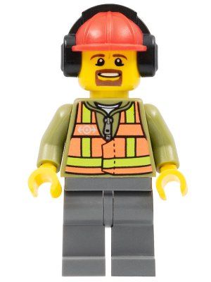 Lego Kit di costruzioni: Lego Bahnhof Mitarbeiter (trn238) – Usato da Basel venduto da Swi-7621