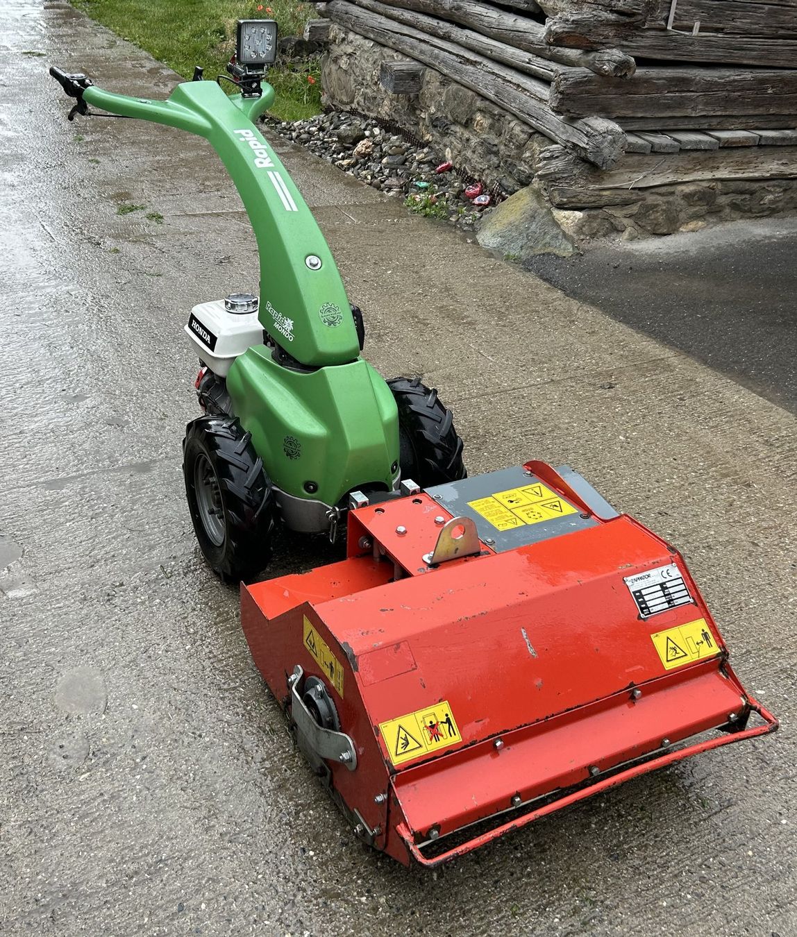 Rapid Tutte le macchine: Rapid Mondo mit Mulcher – Usato da Cazis venduto da la-torre-work-snc 2