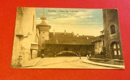 A3 Payerne Place du Tribunal ancienne carte postale