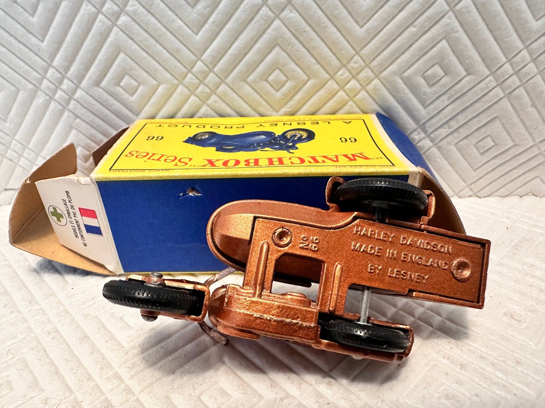 Matchbox Voitures modèles: Matchbox No.66 ,  Harley Davidson Motorcycle – D'occasion à Seuzach par Jage 5