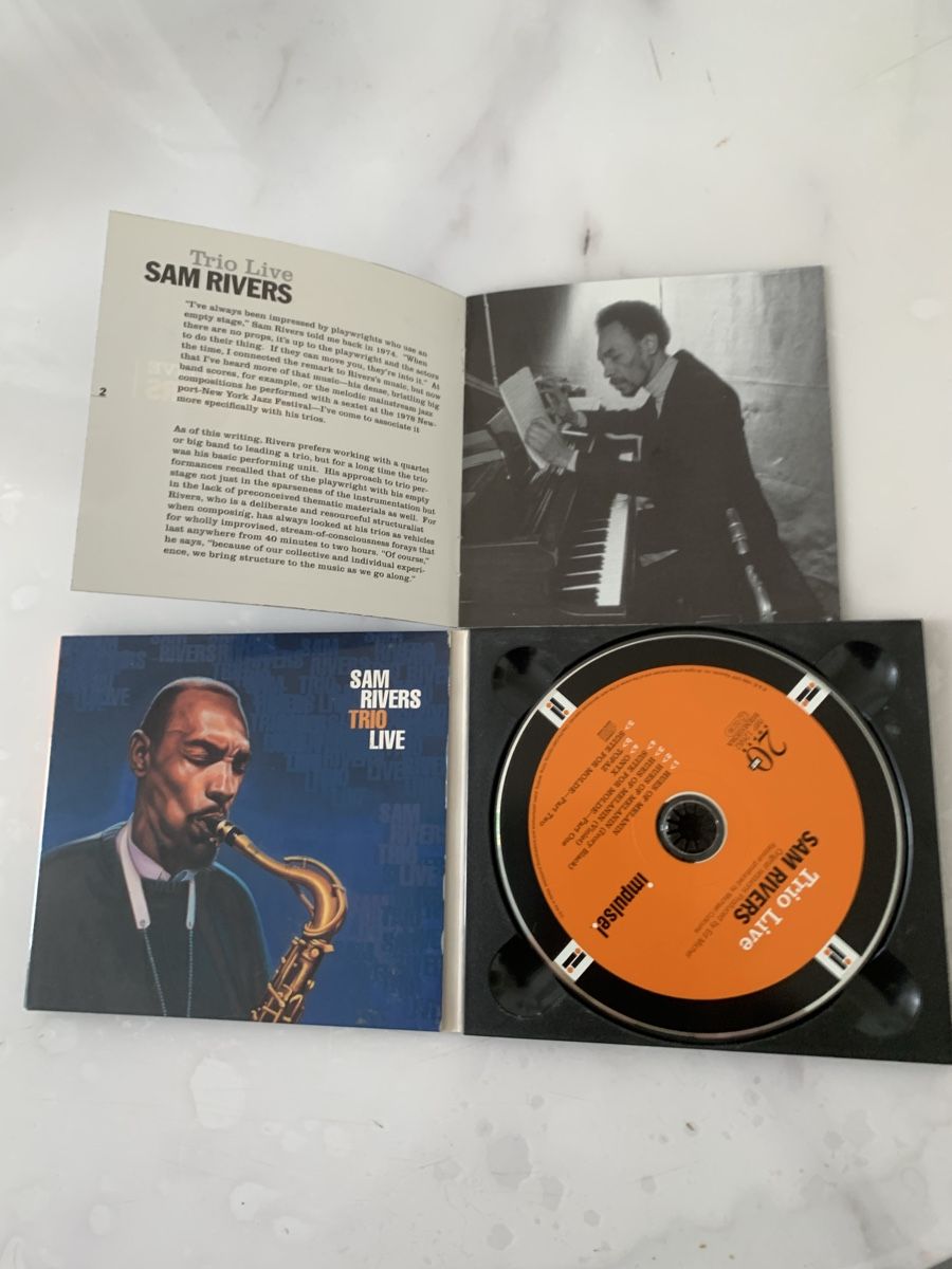 CDs: Sam Rivers( Cecil McBee, B. Altschul)Trio Live RARE – D'occasion à lausanne par Ccheche 2