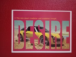 Ak Auto Werbung Smart Desire