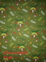 *Sale* Baumwolljersey Print Affenschaukel Khaki