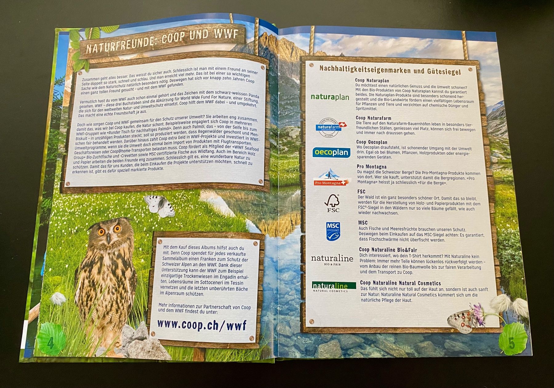Libri: Abenteuer Natur / Coop / WWF – Usato da Nussbaumen AG venduto da schuba2000 1
