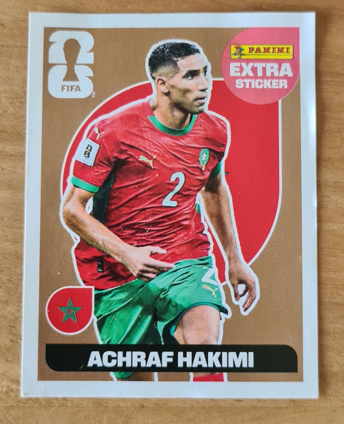 Panini Carte collezionabili: Extra Sticker Achraf Hakimi 2026 bronze – Usato da Grosswangen venduto da Spieler10