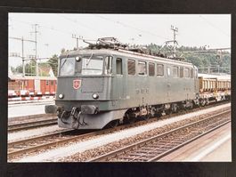 Portrait Foto Ae 6/6 11463 «Göschenen» in Effretikon 11.7.95